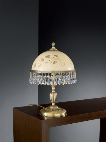 Tischlampe aus Messingguss. Code P.6206 M